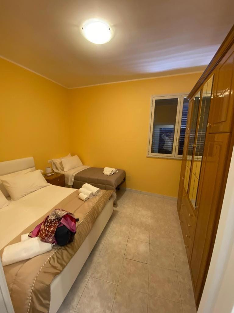 Bed, Photo of the whole room, Bedroom, wardrobe, air conditioner