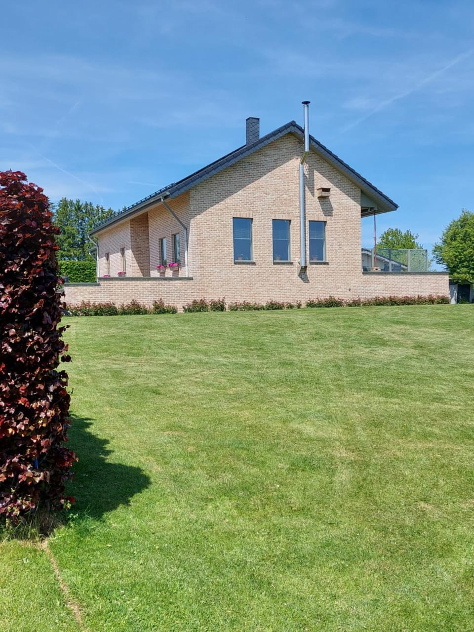 Property building, Garden view