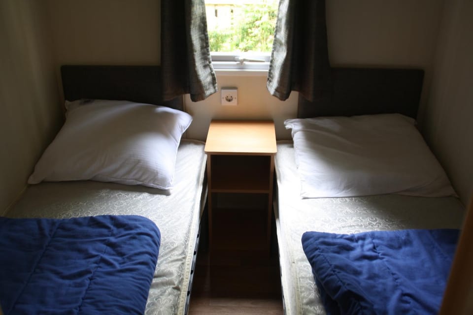 Chalet with large veranda 6p centrally located in National Park, Swimming pool 168 Campground/ 
RV Resort in Drenthe (province)