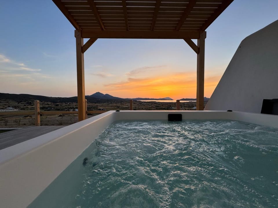 Hot Tub, Sunset