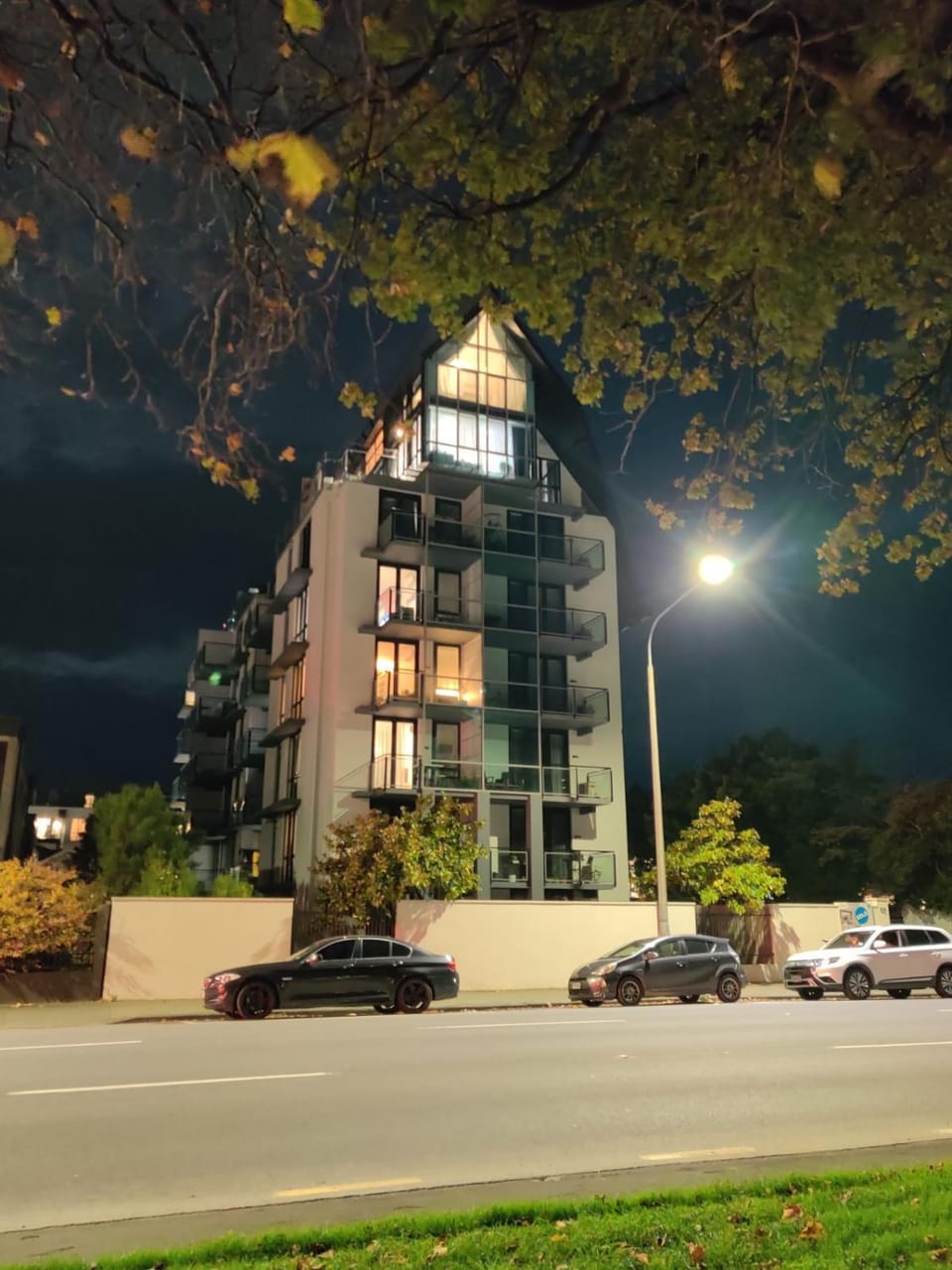 Property building, Night