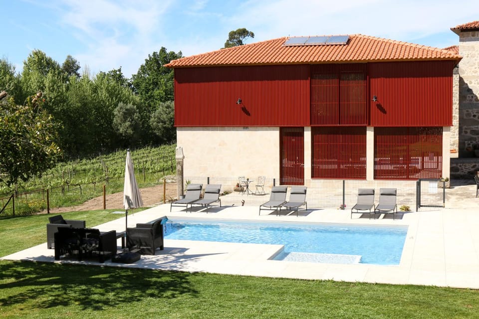 Property building, Day, Garden, Garden view, Pool view, Swimming pool, Swimming pool, sunbed