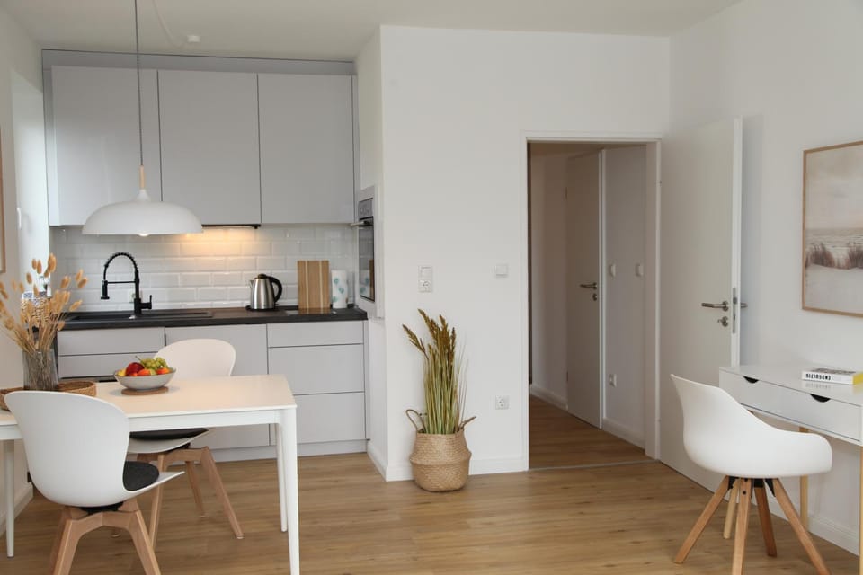 Living room, kitchen