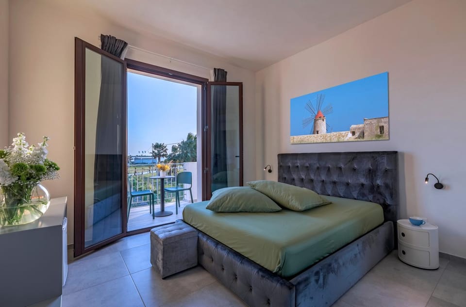 Casa B, Room 5 - mit Pool - at Lagoon - Lo Stagnone Kite Spot - Palm Kite Paradise Apartment hotel in Marsala