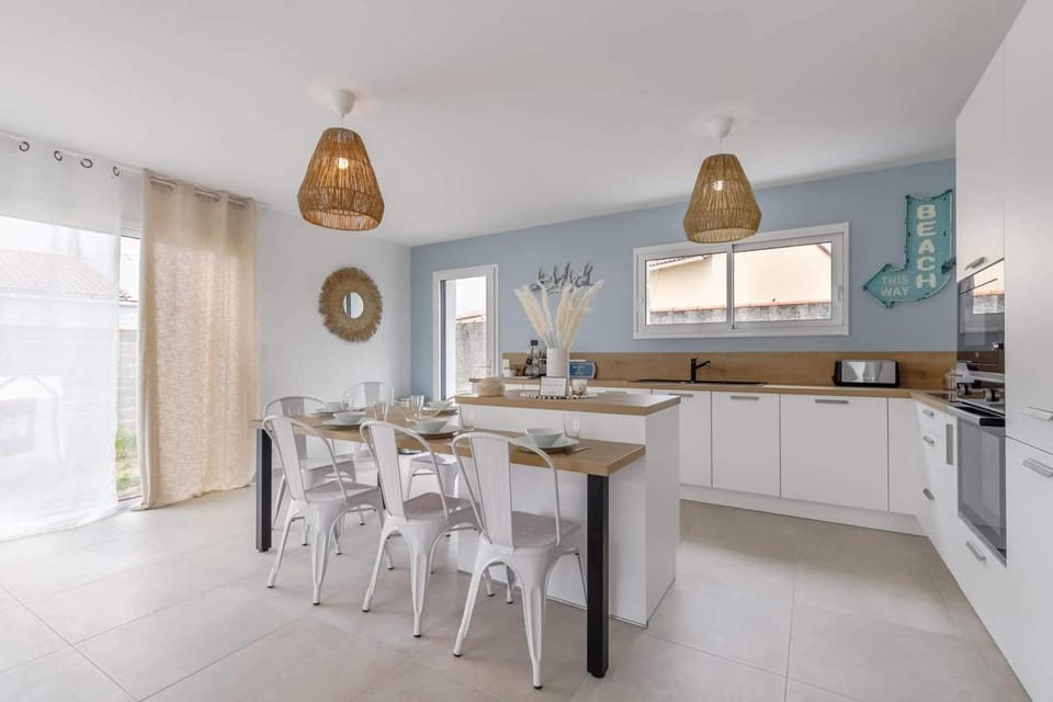 Clair Jeanne - Climatisation - Plage House in Notre-Dame-de-Monts