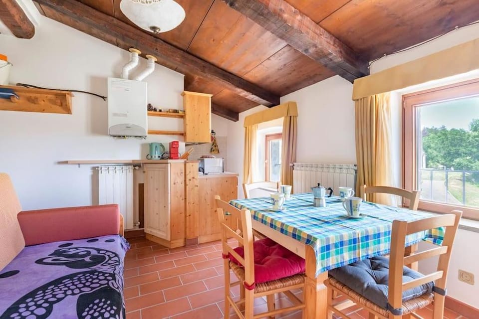 Kitchen or kitchenette, Living room, Seating area, Dining area, pet friendly, stove