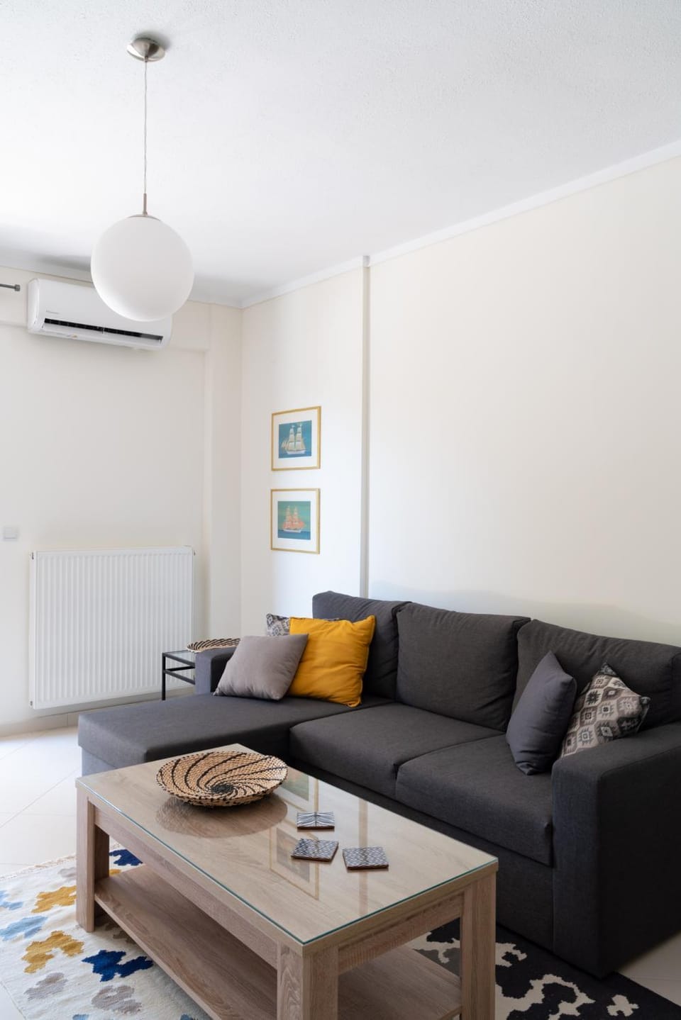 Living room, Decorative detail, Seating area, air conditioner