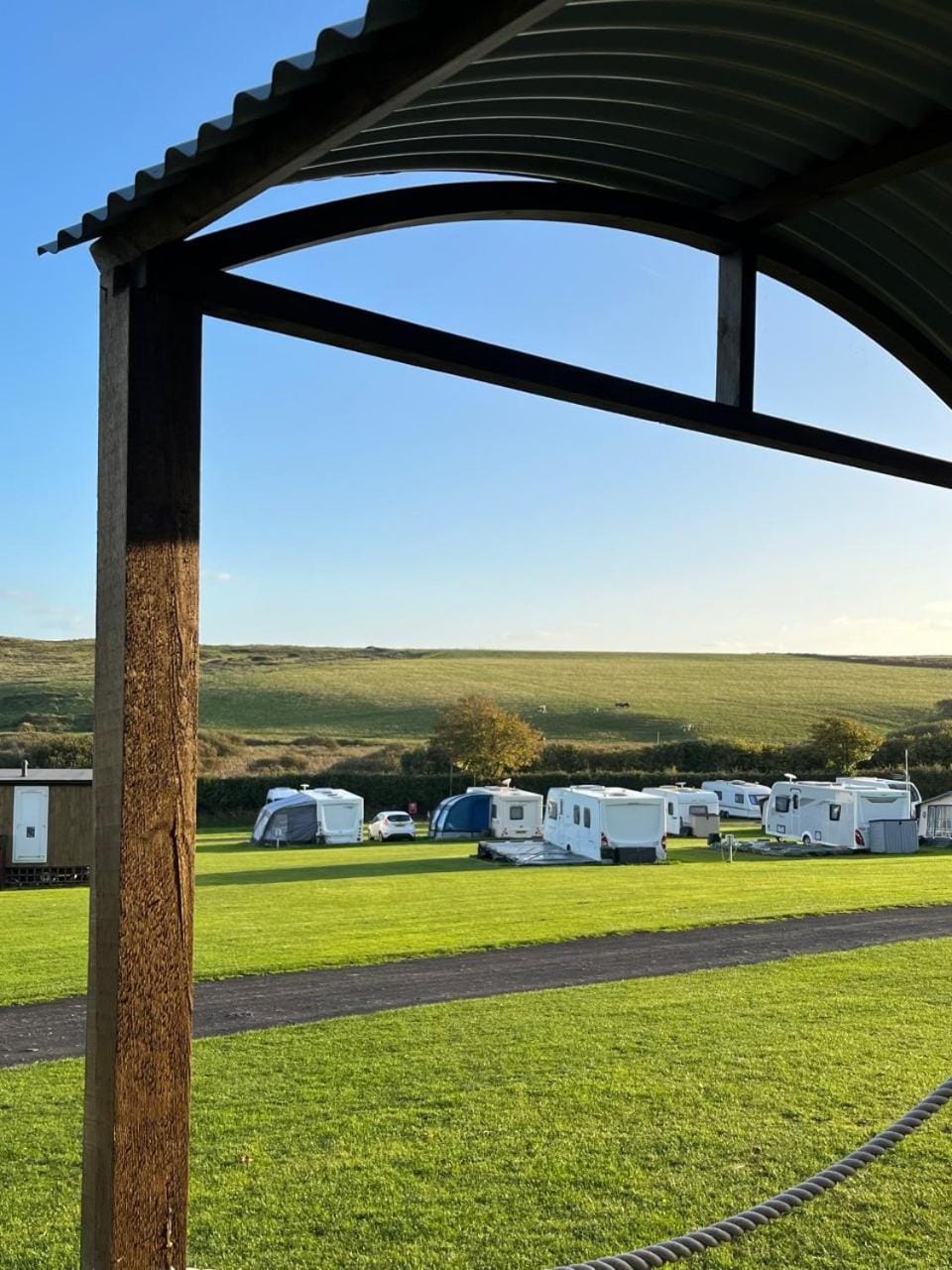 Dune Shepherds Hut Campground/ 
RV Resort in Wales
