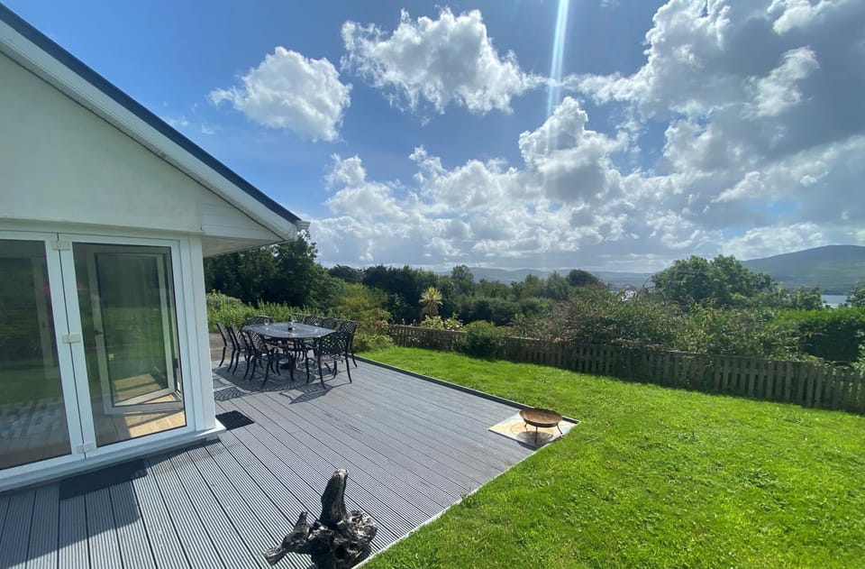 Patio, Natural landscape, View (from property/room), Mountain view, Sea view