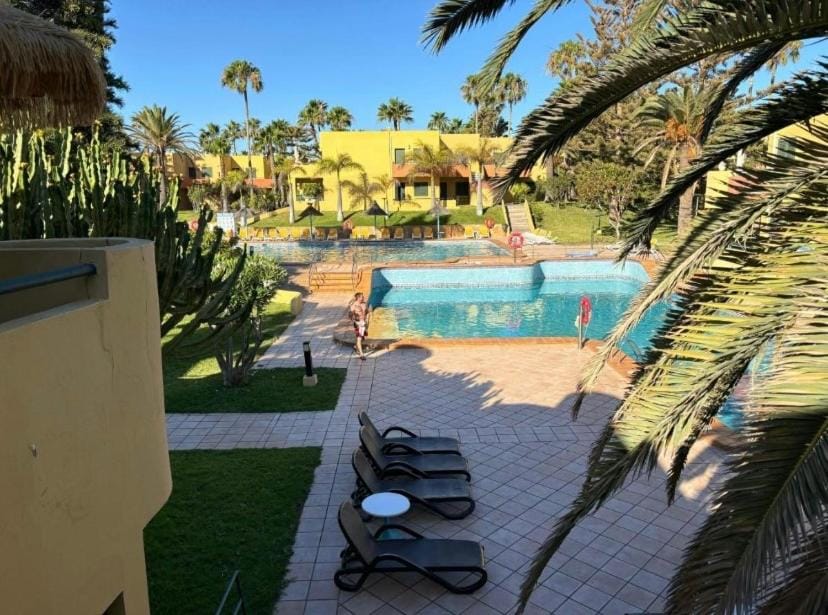 Corralejo Atlantic Garden Andrew apartments Pool air conditioning House in Corralejo