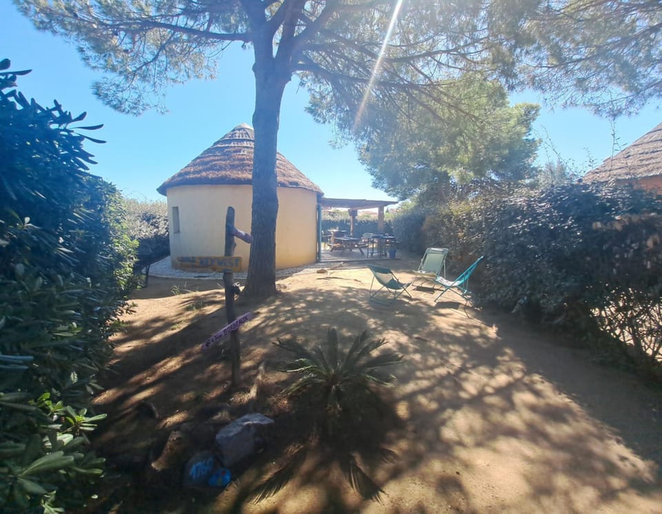 Barcarès sur l'île des pêcheurs hébergement insolite entre lac marin et bord de mer 8 couchages wifi parking piscine ouverte House in Le Barcarès