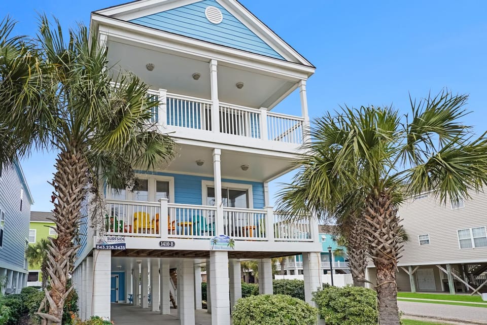 Blue Hawaiian House in Surfside Beach