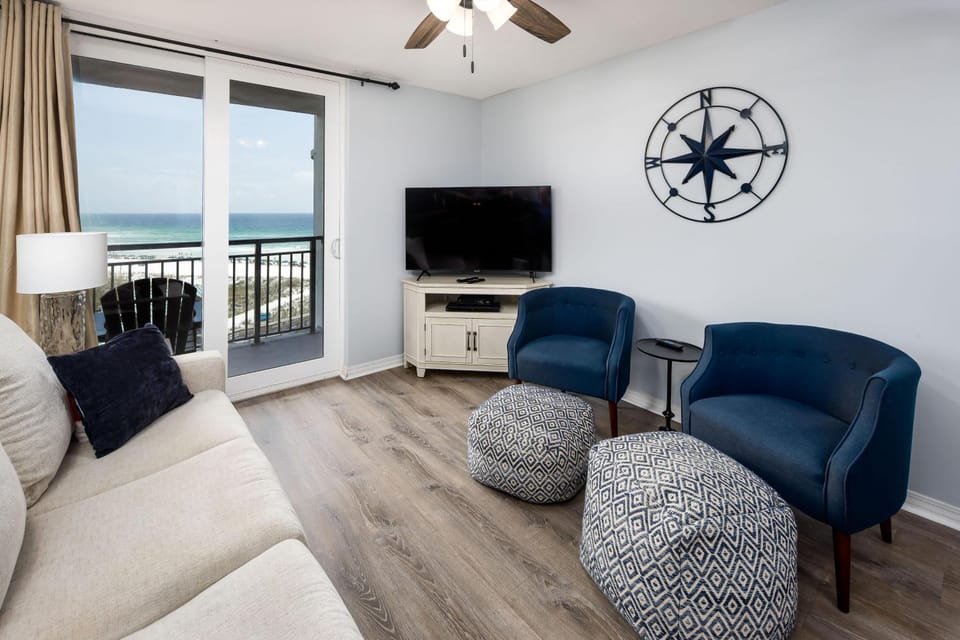 Nautilus 2609 Gulf View 2 BR 2 BA 6th FLR House in Okaloosa Island