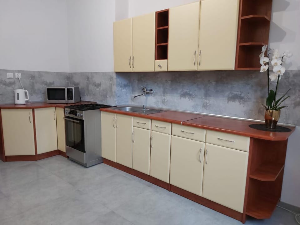 Kitchen or kitchenette, Communal kitchen, microwave, oven, kitchen