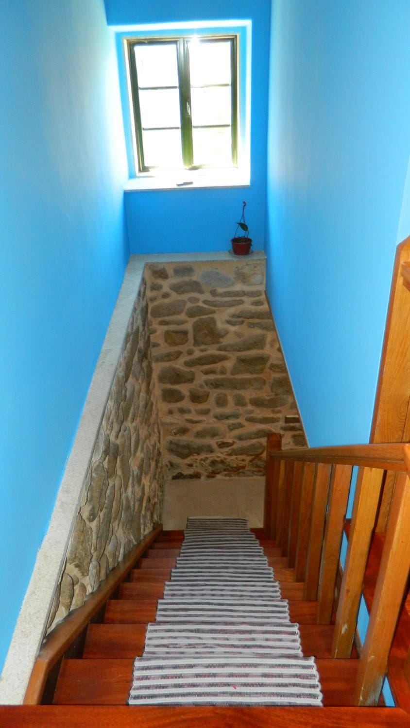 Casa Mariña Casita con vistas en Lira House in Galicia