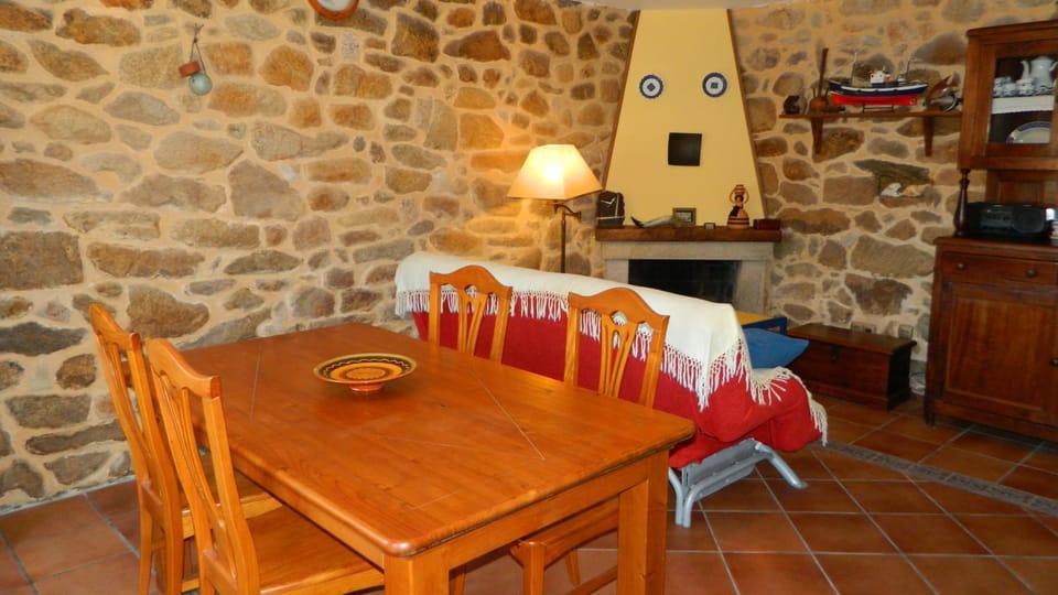 Casa Mariña Casita con vistas en Lira House in Galicia