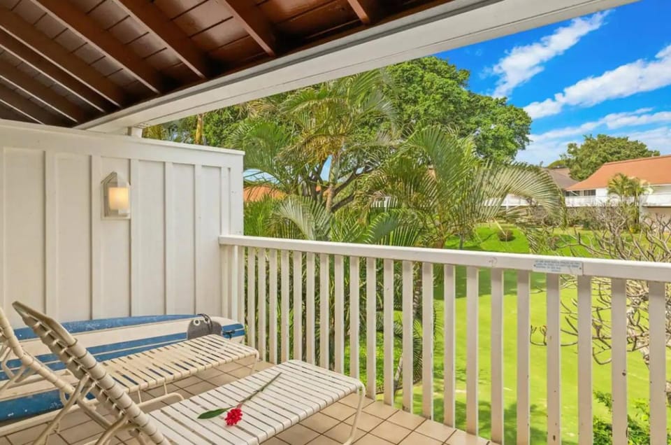 Patio, Balcony/Terrace, Garden view
