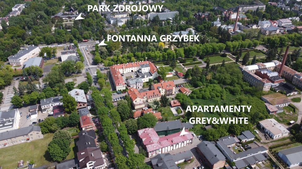 Property building, Neighbourhood, Bird's eye view, Location