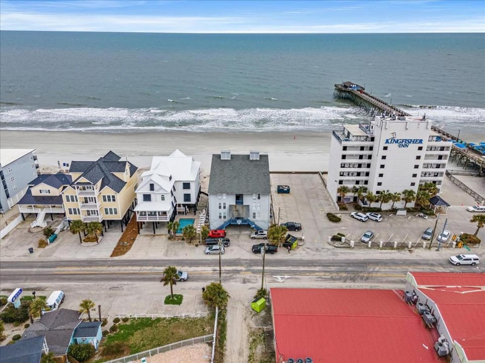 Day, Bird's eye view, Beach, Sea view, Parking