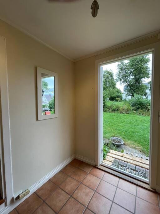 Apartament with access to garden, central, quiet and with free parking Apartment in Viken, Norway