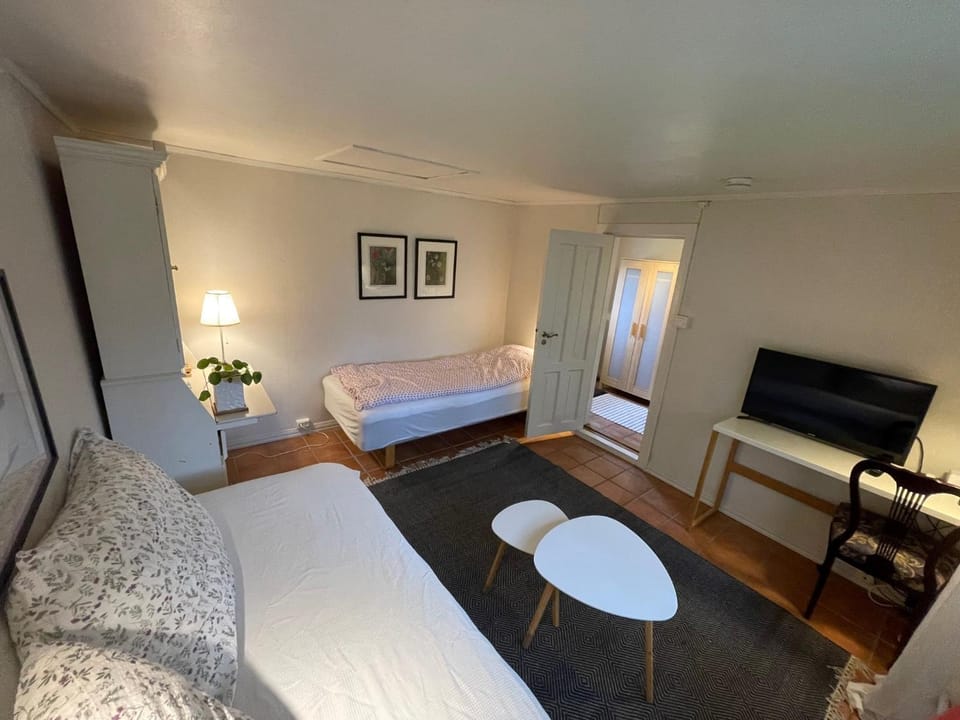 Apartament with access to garden, central, quiet and with free parking Apartment in Viken, Norway