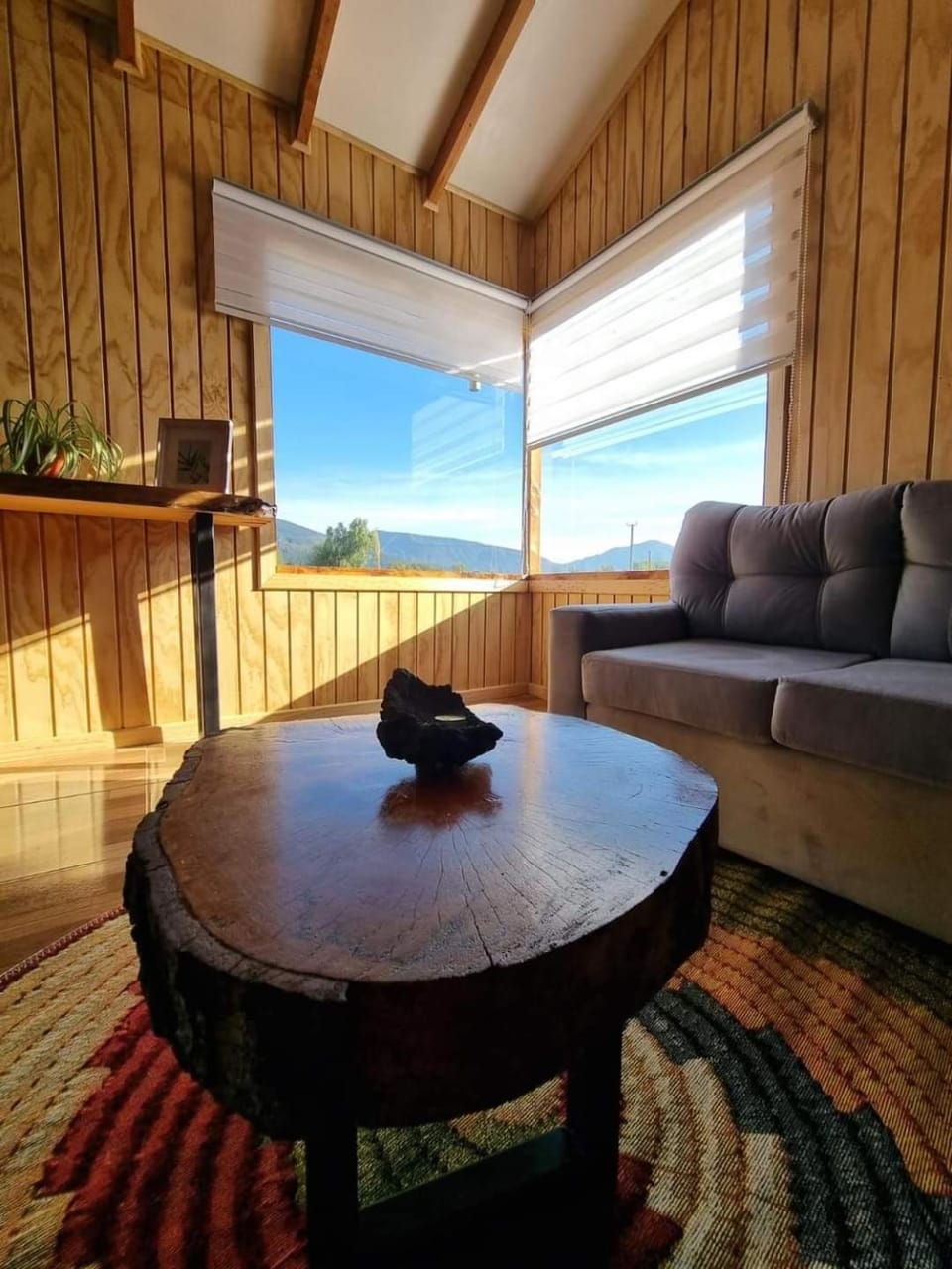 Natural landscape, Living room, Seating area
