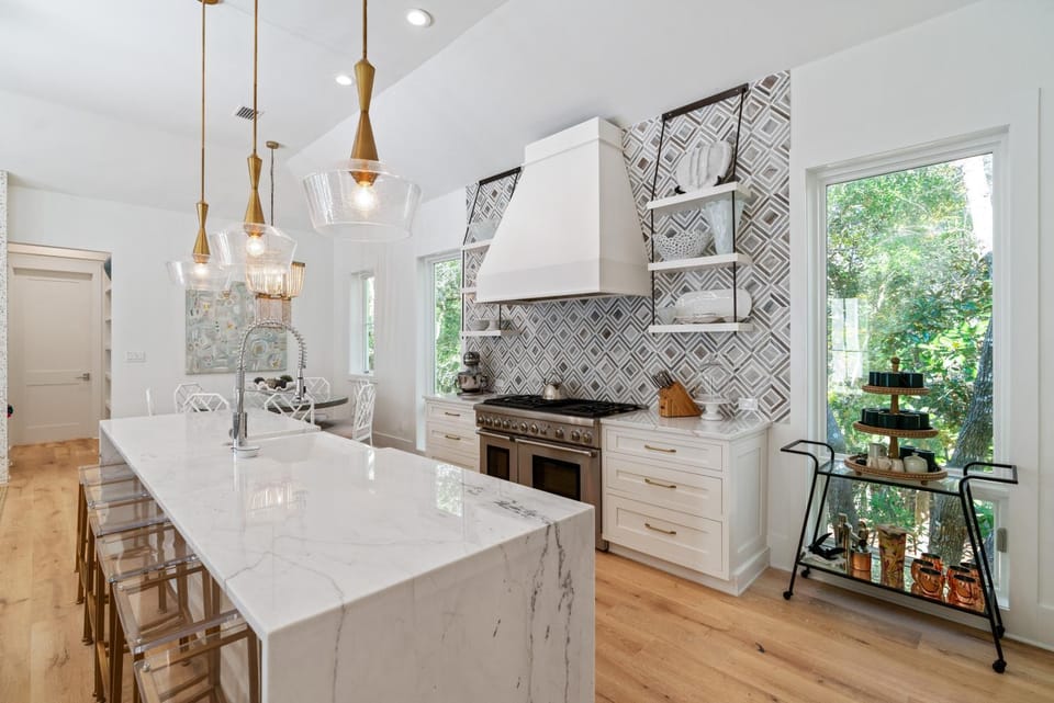 Upscale Beach Estate with Private Pool & Carriage House and Less than 300 Yards from the Beach home House in Seagrove Beach