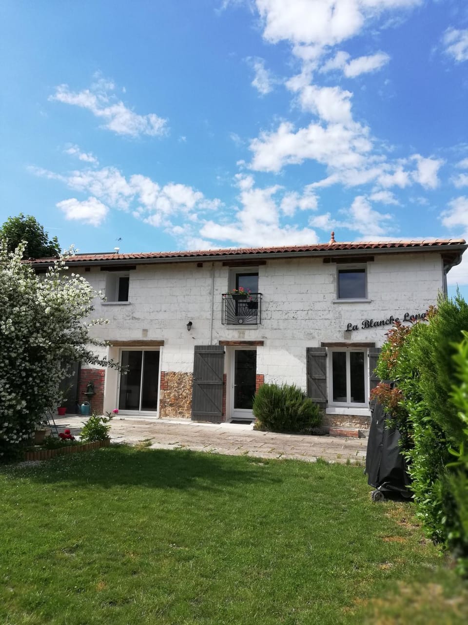 Property building, Garden view
