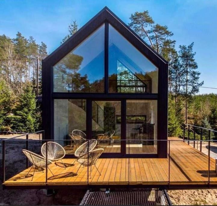 Dom na Kaszubach Natura Villa in Pomeranian Voivodeship