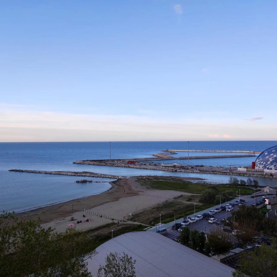 Nearby landmark, Natural landscape, Bird's eye view, View (from property/room), Beach, Sea view