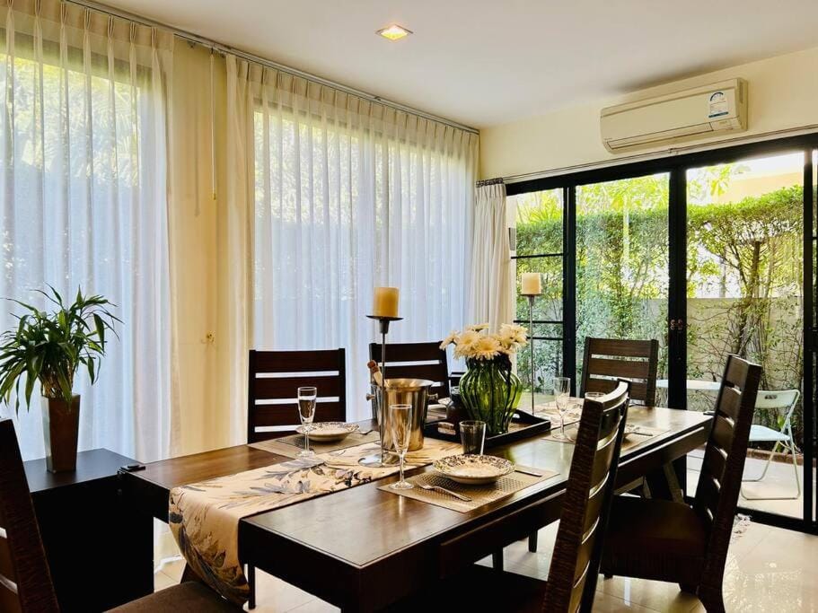 Country club townhouse House in Choeng Thale