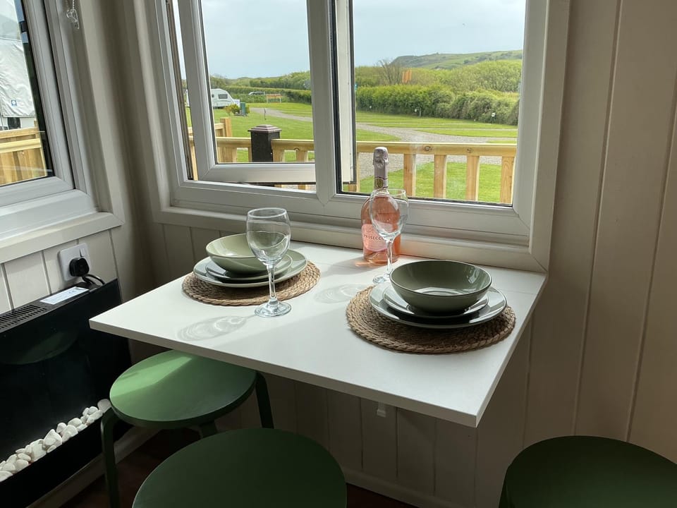 Pearl Shepherds Hut Campground/ 
RV Resort in Wales