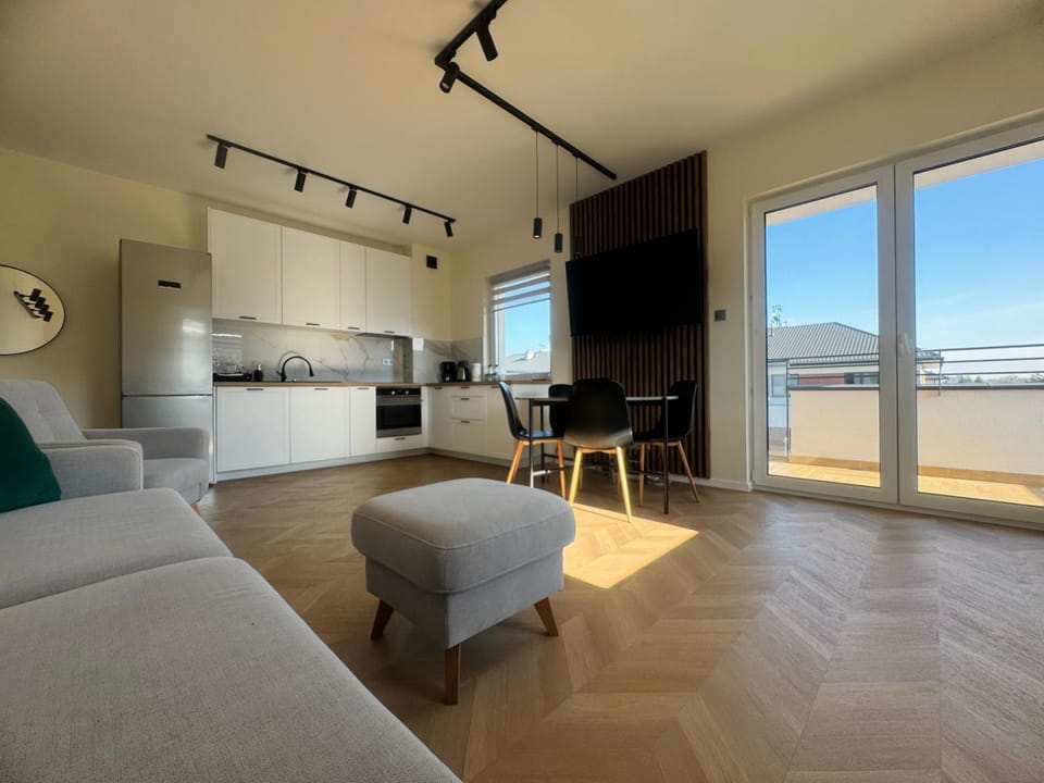 Kitchen or kitchenette, Living room