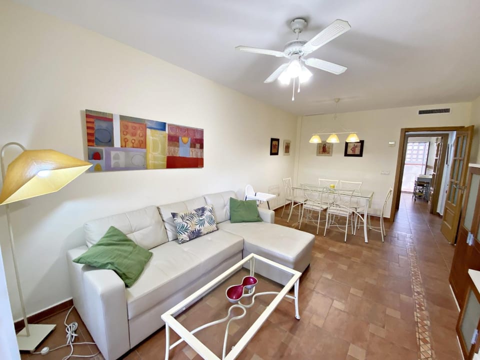 Living room, Dining area, fireplace, air conditioner