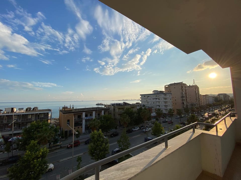 Property building, Day, Natural landscape, View (from property/room), Balcony/Terrace, City view, Sea view