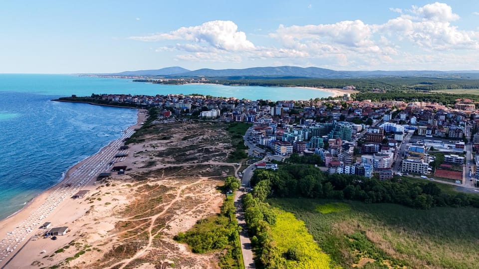 Natural landscape, Bird's eye view, Beach