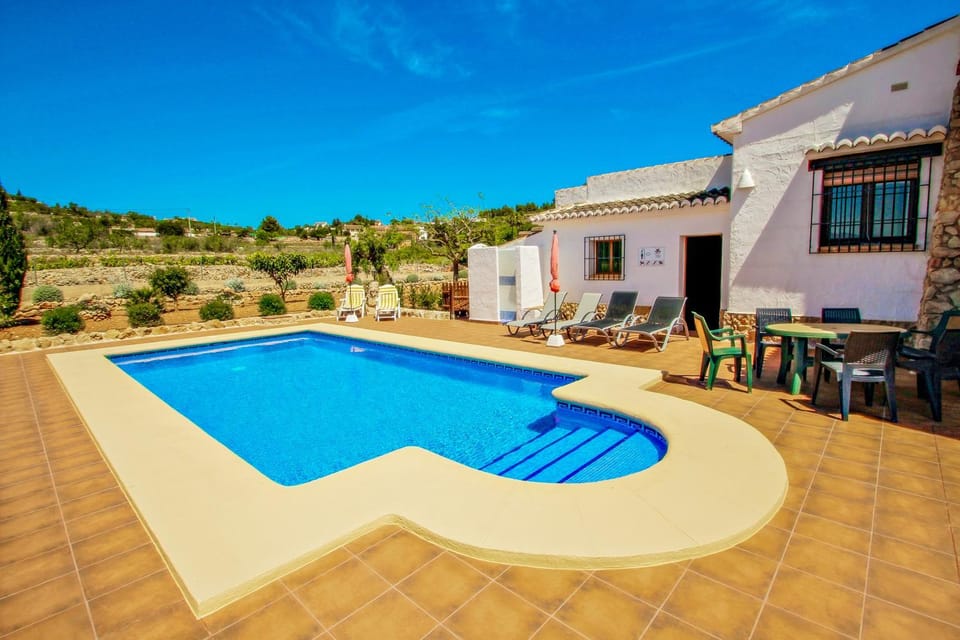 Quicano - magnificent views and private pool in Lliber Villa in Marina Alta
