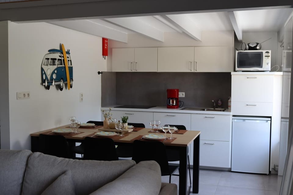 dishwasher, minibar, stove, kitchen