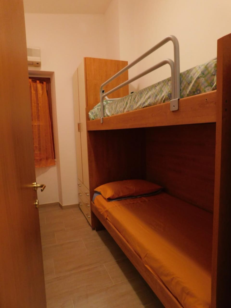Bed, Photo of the whole room, Bedroom, bunk bed, wardrobe