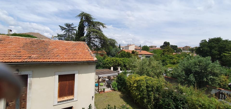 Property building, Garden view