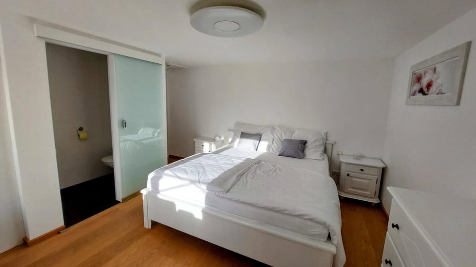 Toilet, Bed, Photo of the whole room, Bedroom