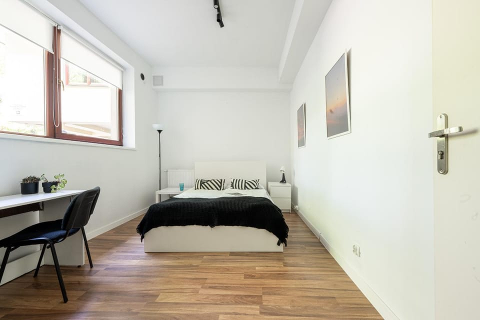 Bed, Photo of the whole room, Bedroom, hair dresser