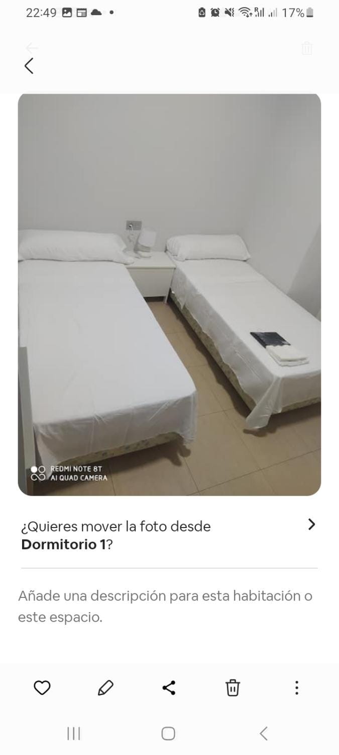Céntrico cardenal cisneros 7 3d sin ascensor Apartment in Melilla