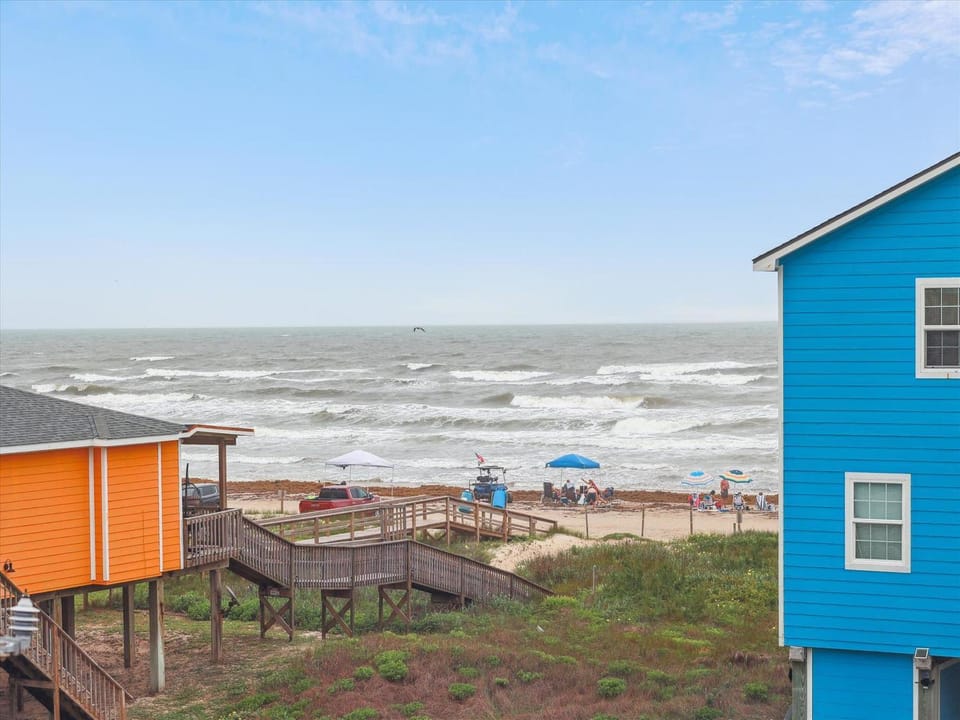 Property building, Beach, Sea view
