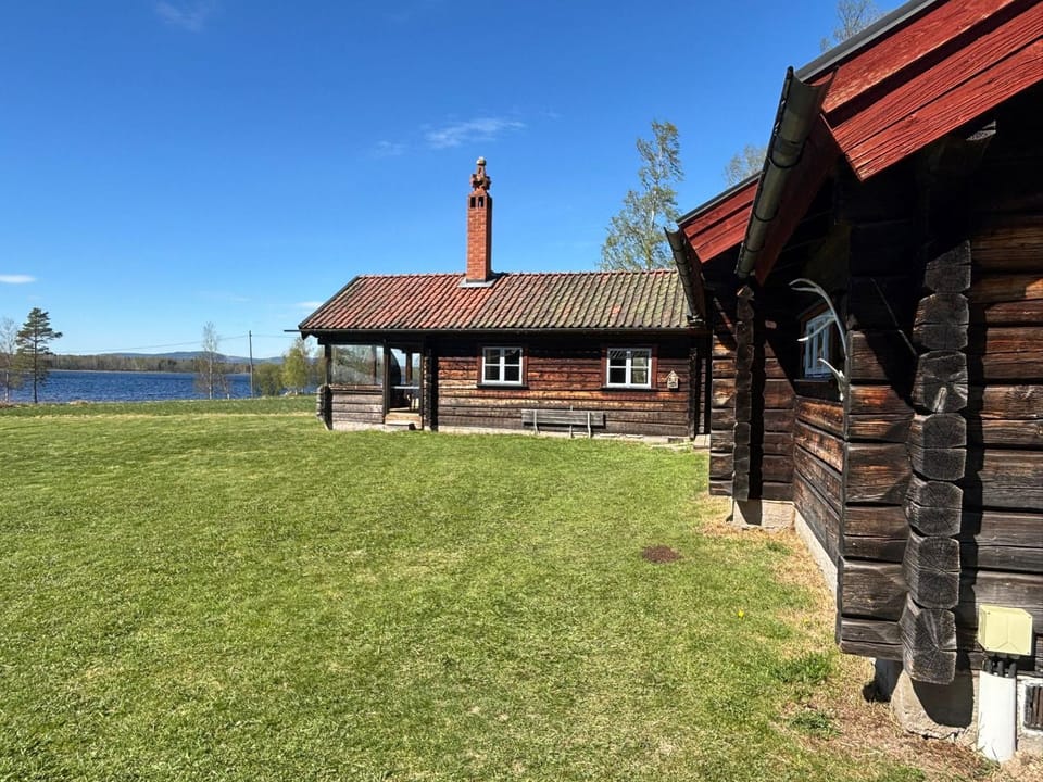 Property building, Garden, Lake view