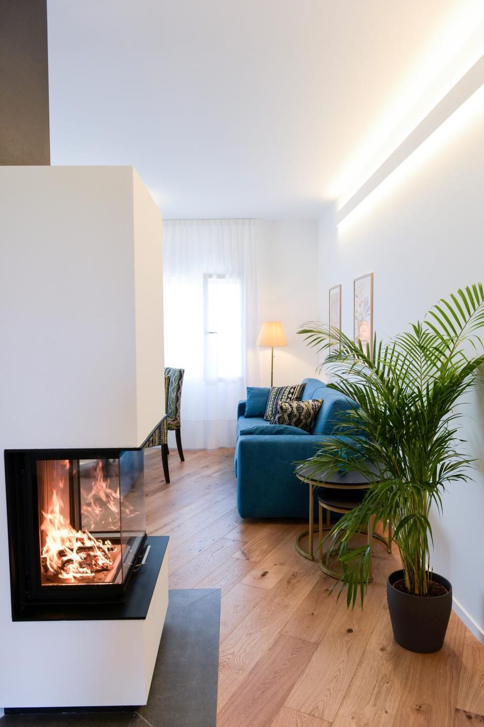 Living room, flat iron