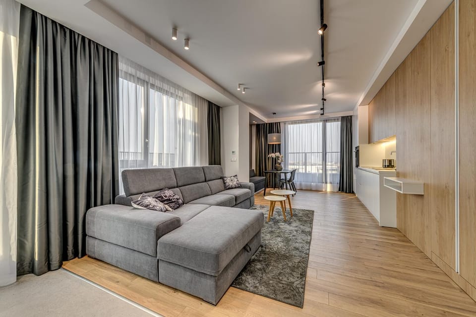 Kitchen or kitchenette, Living room