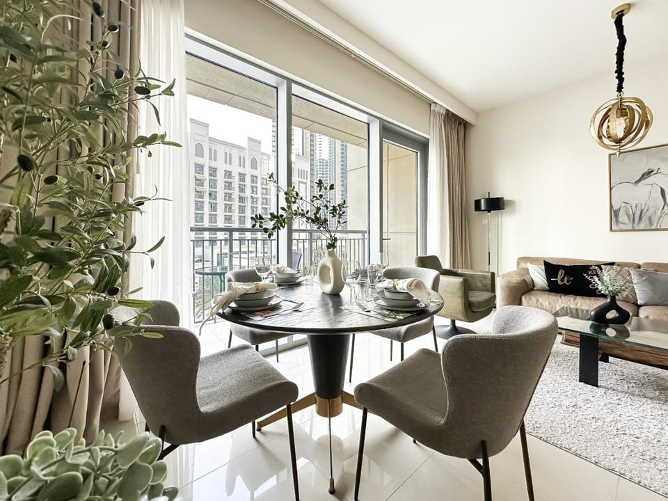 Trophy Lux 2BR Creek Harbour Suites with Iconic Burj Khalifa Views Apartment in Dubai