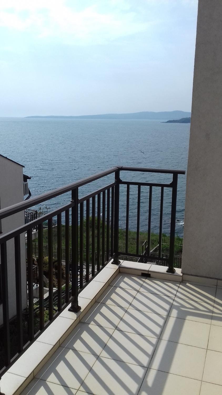 Natural landscape, View (from property/room), Balcony/Terrace, Sea view