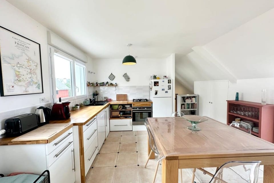 Charmante maison Terrasse Vue sur le port House in Brittany